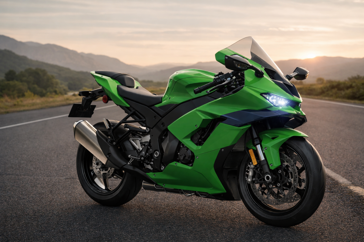 moto de alta cilindrada que utiliza bateria com tecnologia agm
